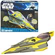 Star Wars Clone Wars Anakin's Delta 2 Jedi Starfighter, NM